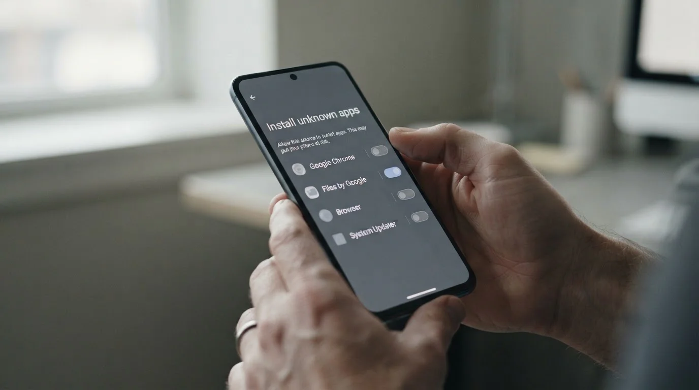 Android-Sicherheitseinstellungen für App-Installation
