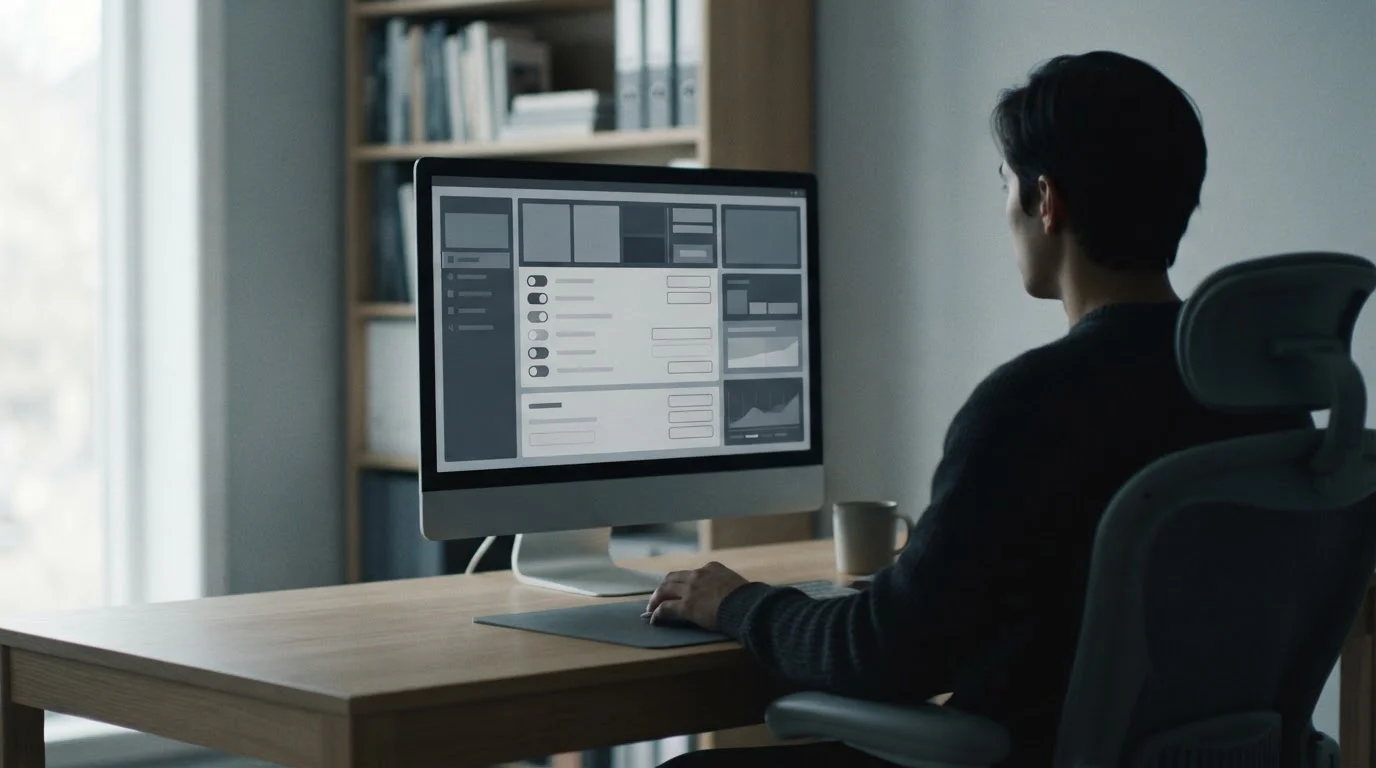 Person setzt Limits in einem Online-Wettportal