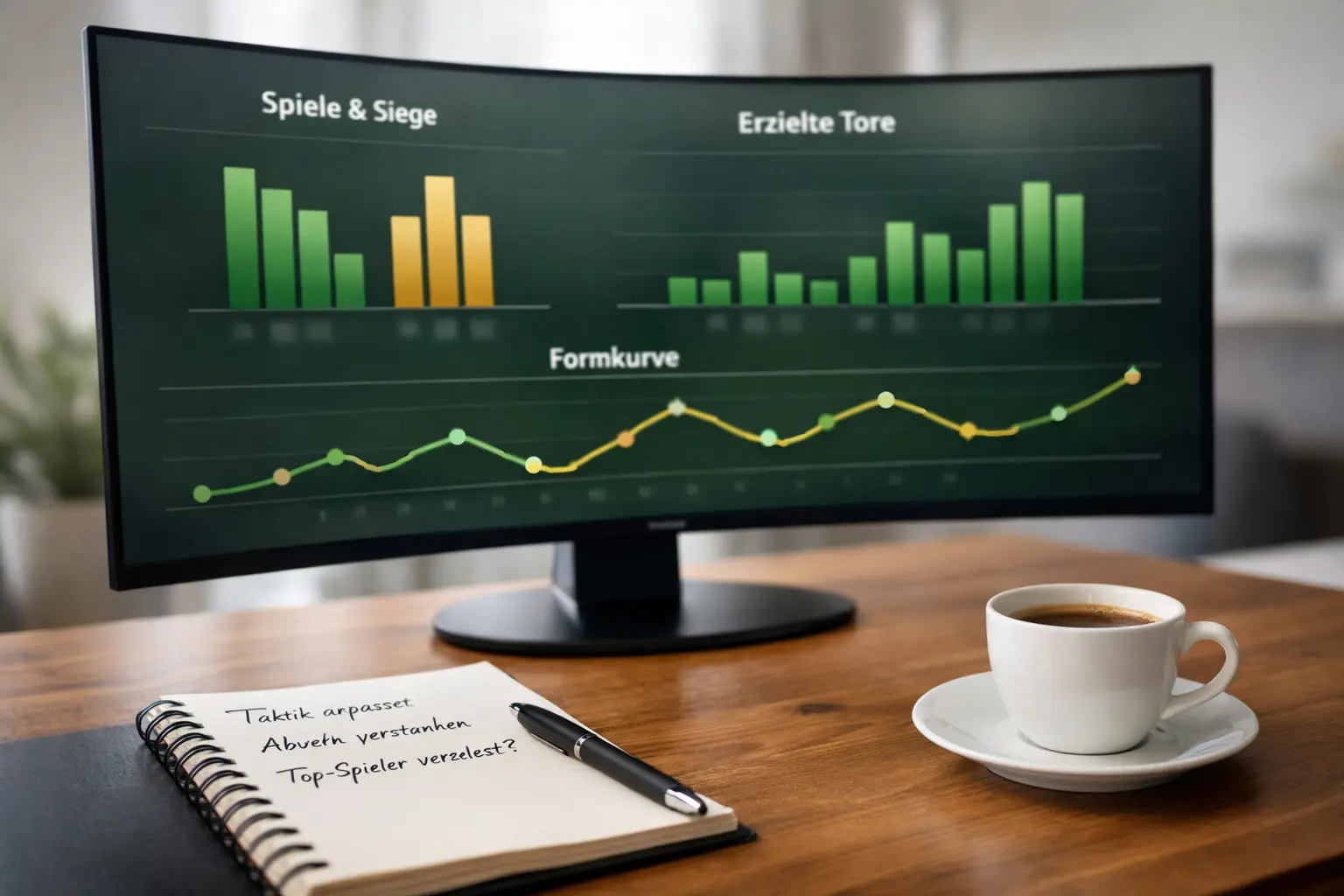 Analysedashboard mit Wettquoten und Statistiken zur EM